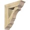 Ekena Millwork Balboa Traditional Rough Sawn Bracket w/ Offset Brace, Douglas Fir, 8"W x 26"D x 30"H BKT0806X26X30BOA01RDF - alternate 1